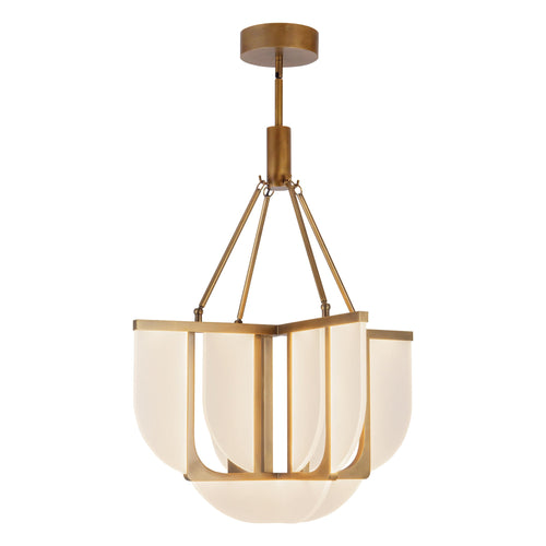 Anders 24-in Chandelier — Vintage Brass