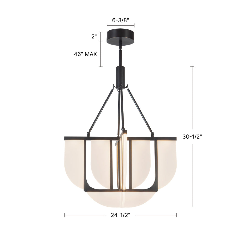 Anders 24-in Chandelier