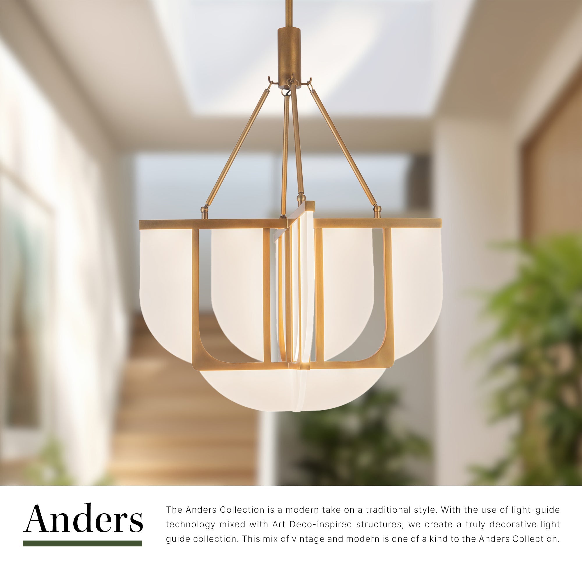 Anders 24-in Chandelier