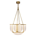 Anders 30-in Chandelier — Vintage Brass [Universal Voltage]