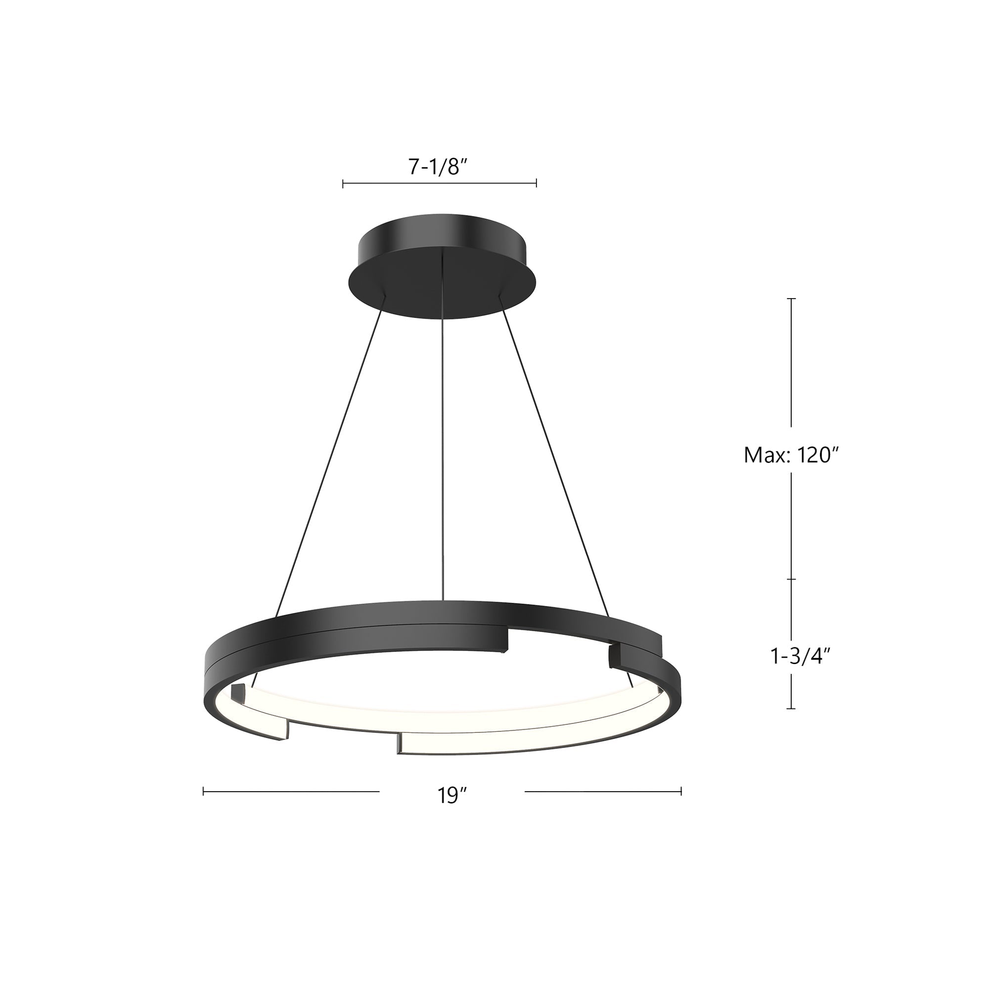 Anello Minor 19-in Pendant