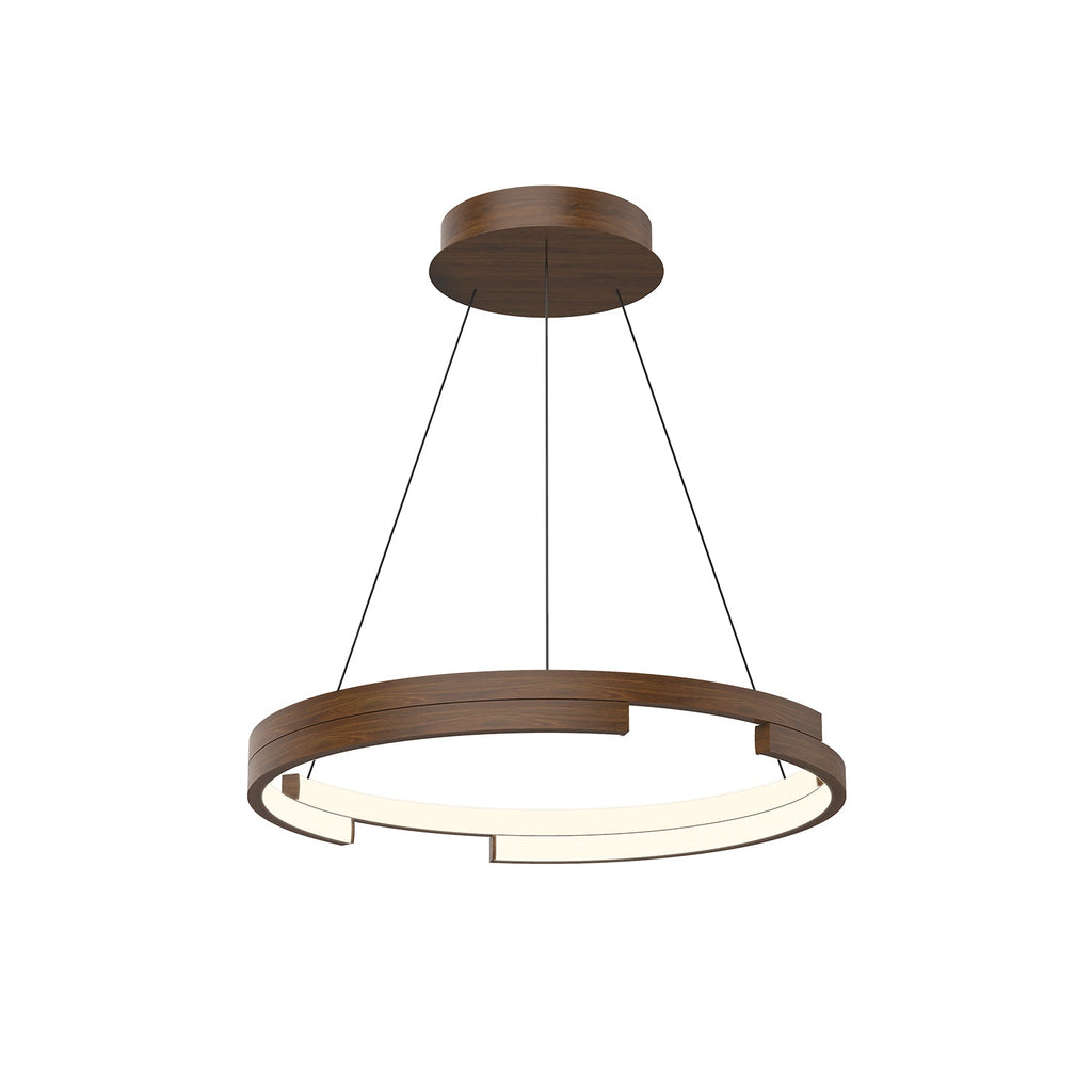Anello Minor 19-in Pendant — Walnut