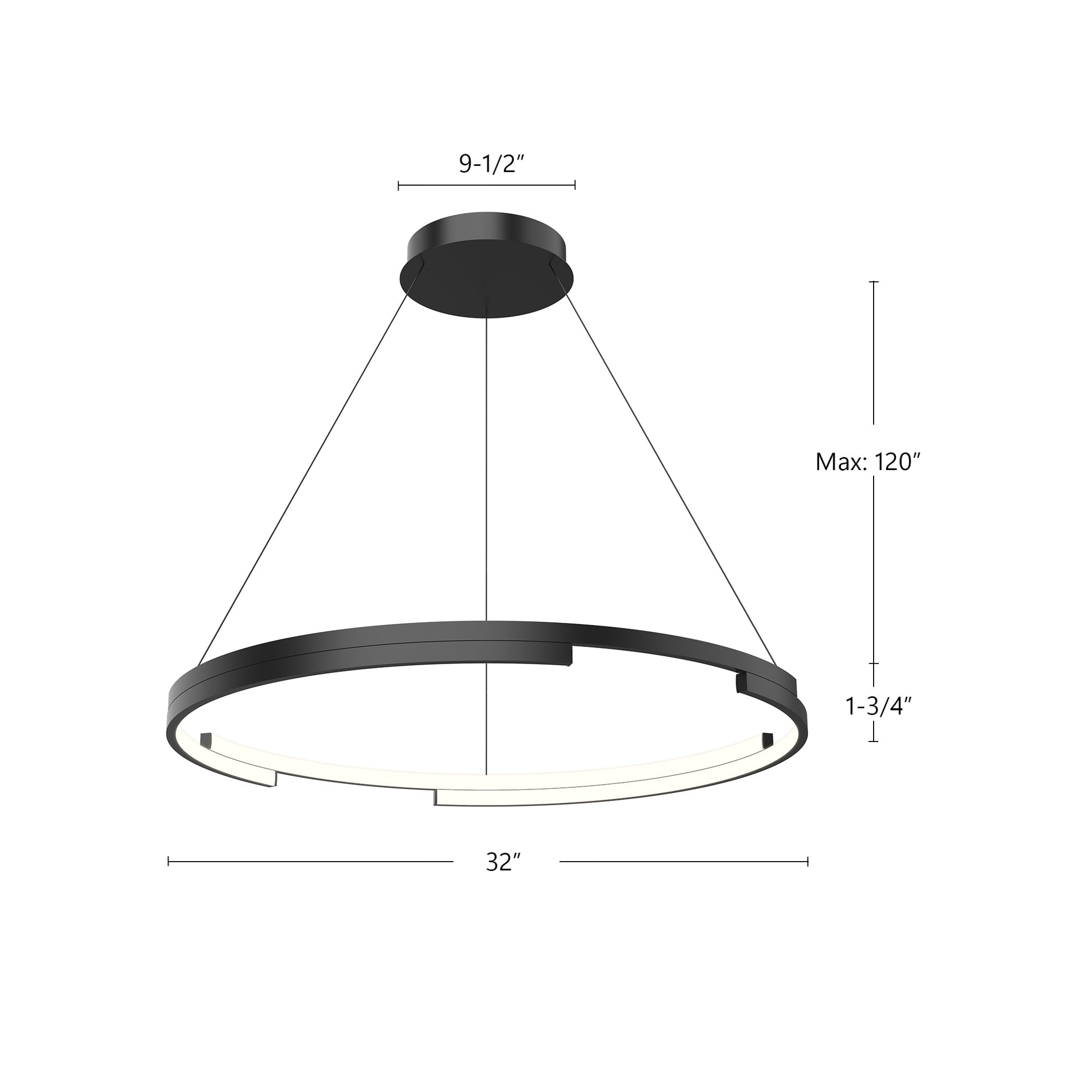 Anello Minor 32-in Pendant