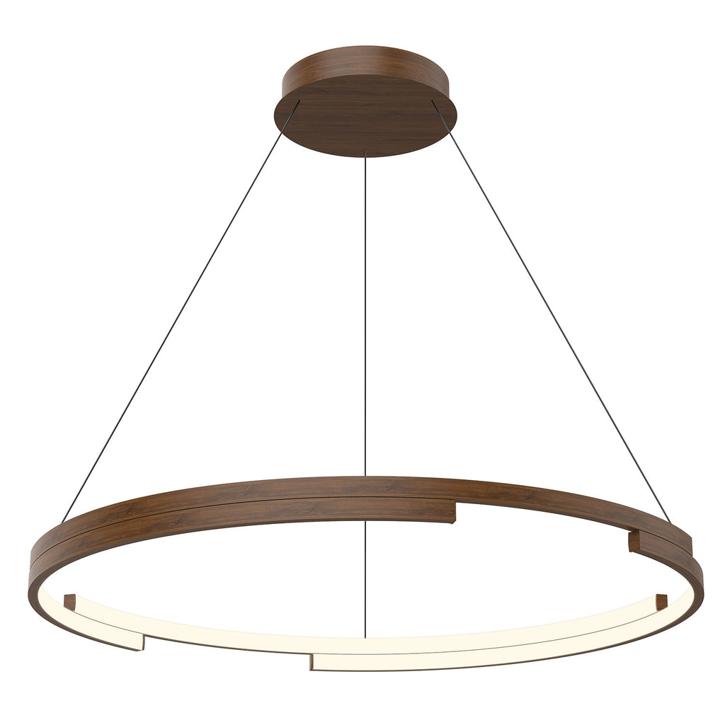 Anello Minor 32-in Pendant — Walnut [Universal Voltage]