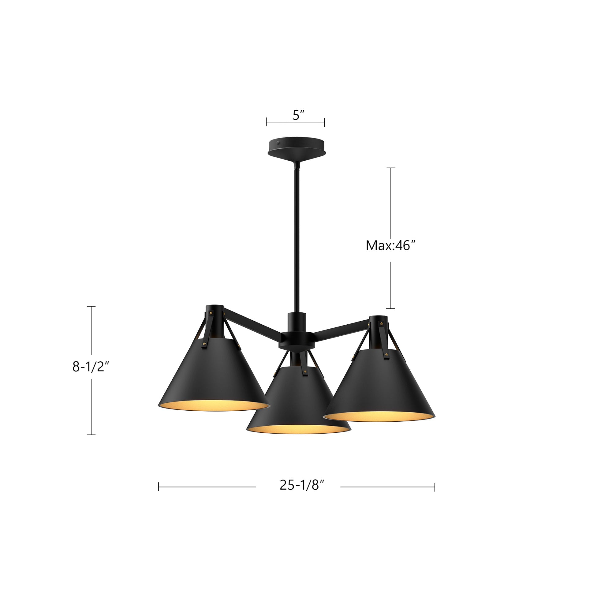 Archer 25-in Chandelier