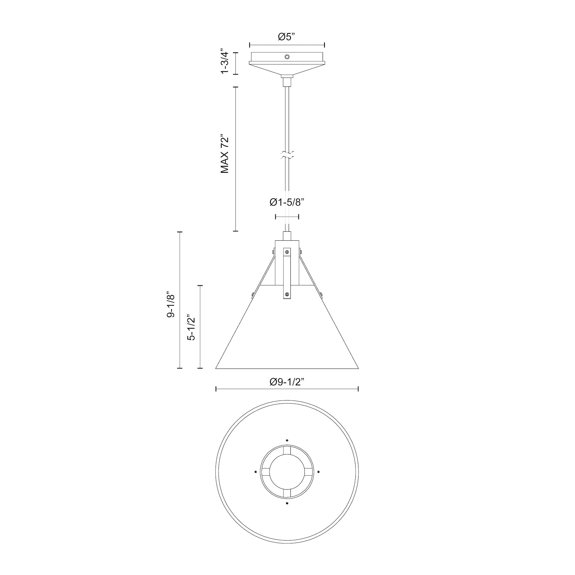 Archer 10-in Pendant
