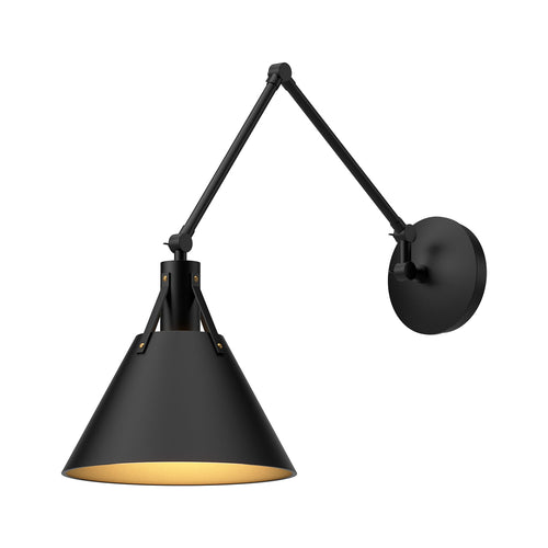 Archer 10-in Wall/Vanity Light — Matte Black