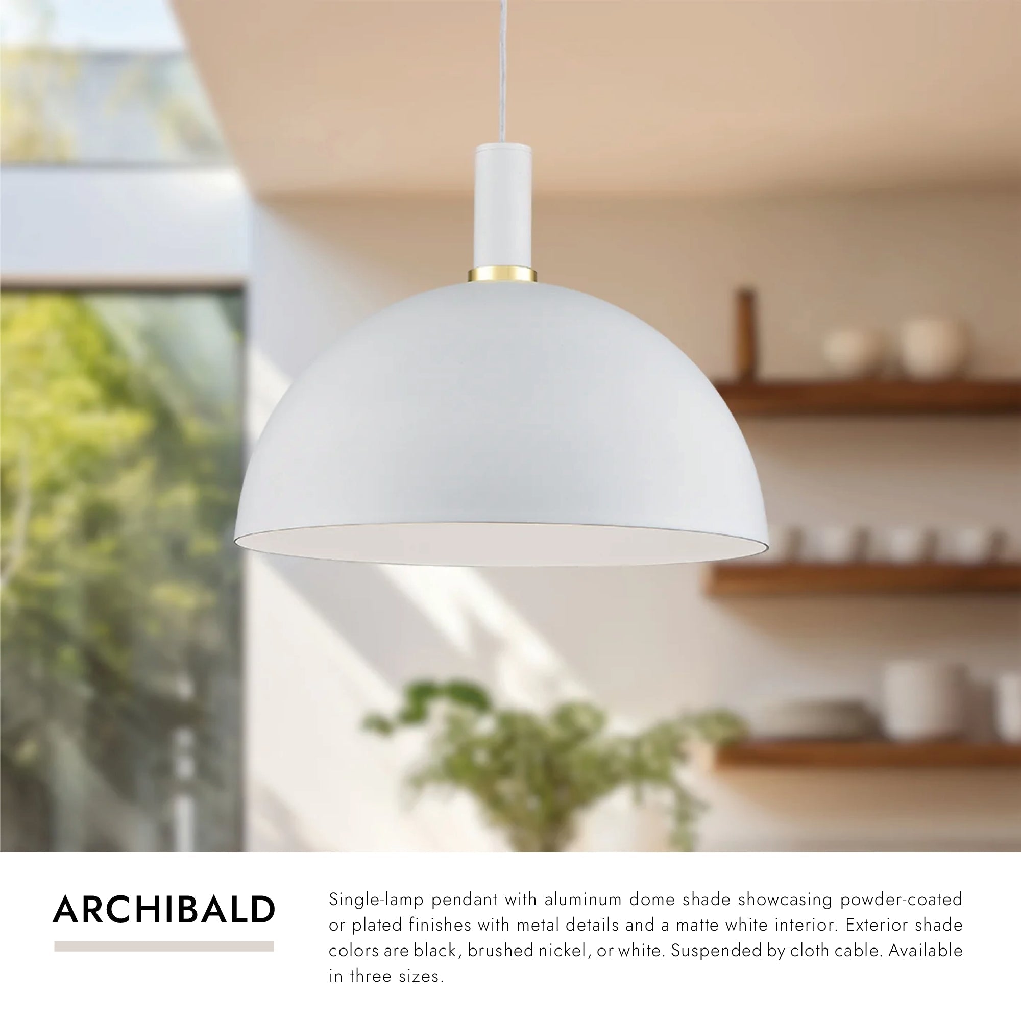 Archibald 16-in Pendant