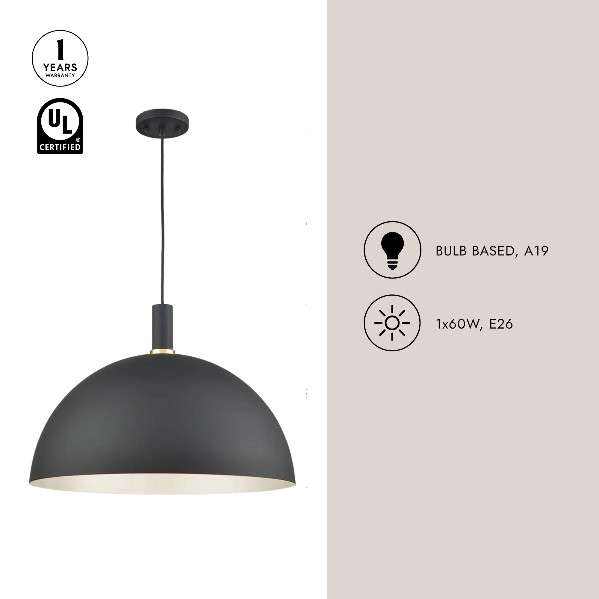 Archibald 24-in Pendant