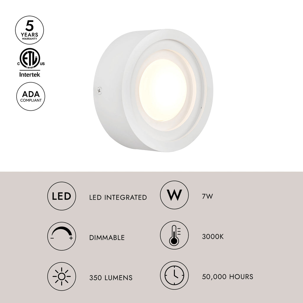 Arco 5-in Wall Sconce