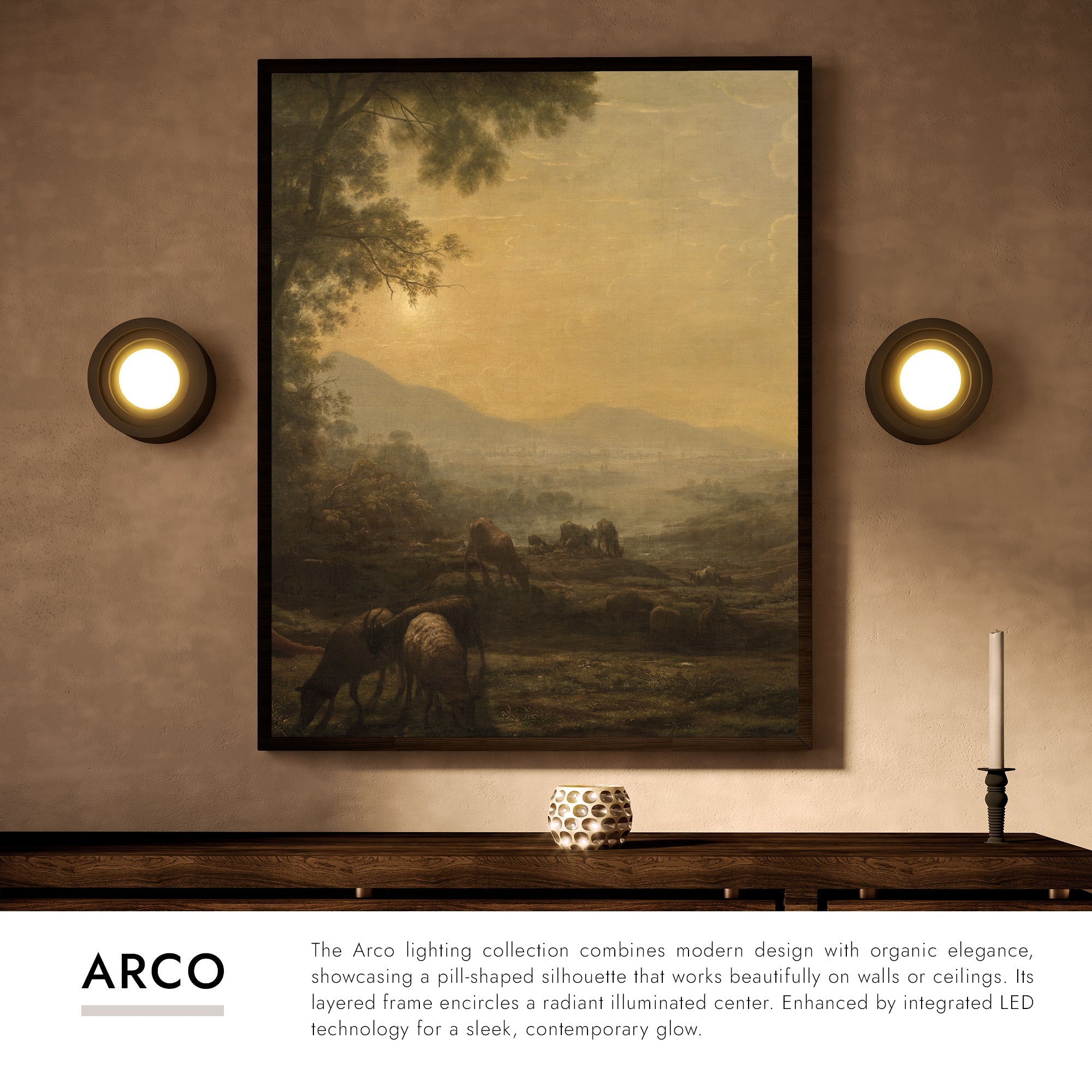 Arco 5-in Wall Sconce