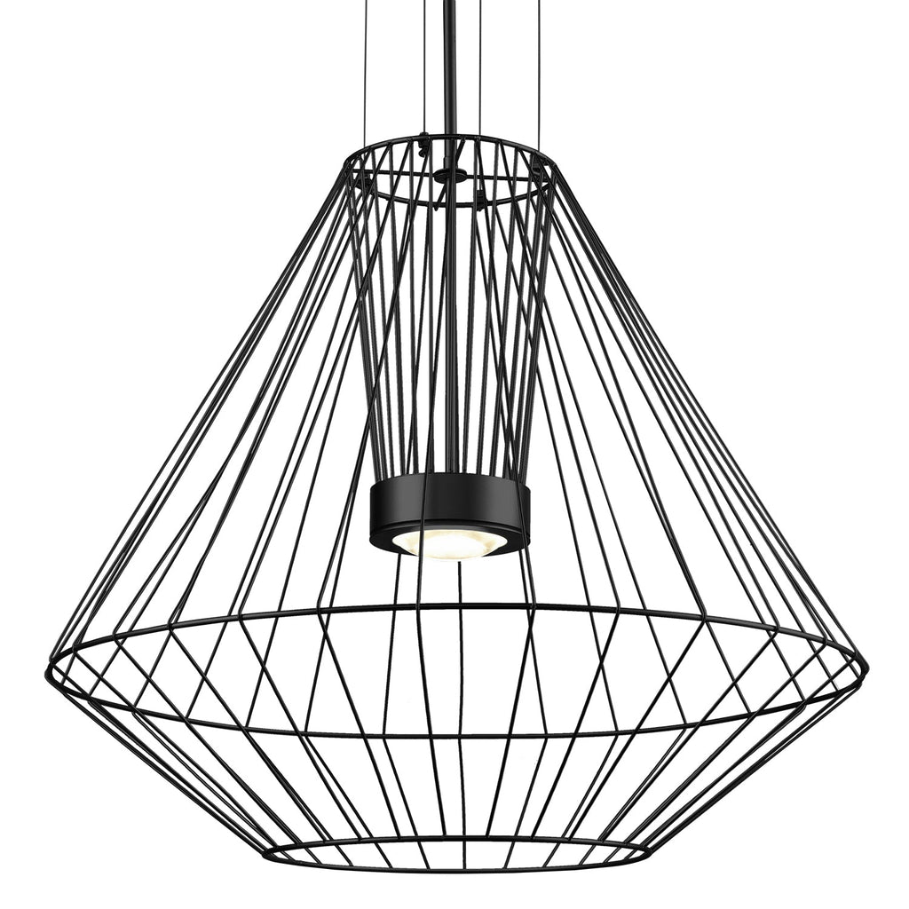 Arctic 28-in Exterior Pendant — Black