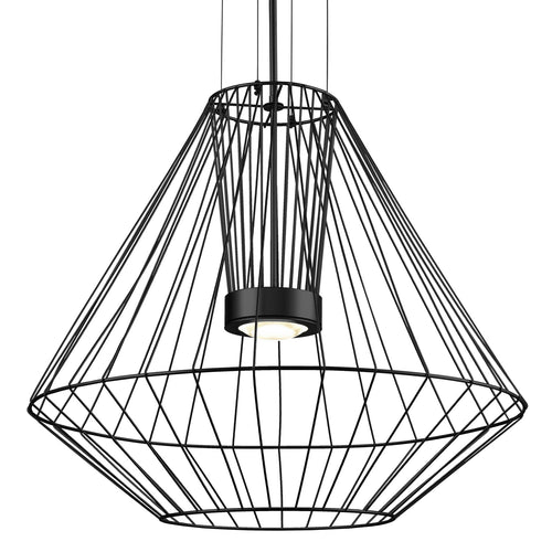 Arctic 28-in Exterior Pendant — Black