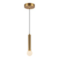 Arden 9-in Pendant — Brushed Gold/Opal Glass [Universal Voltage]