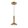Arden 9-in (With Shade) Pendant — Brushed Gold/Opal Glass [Universal Voltage]