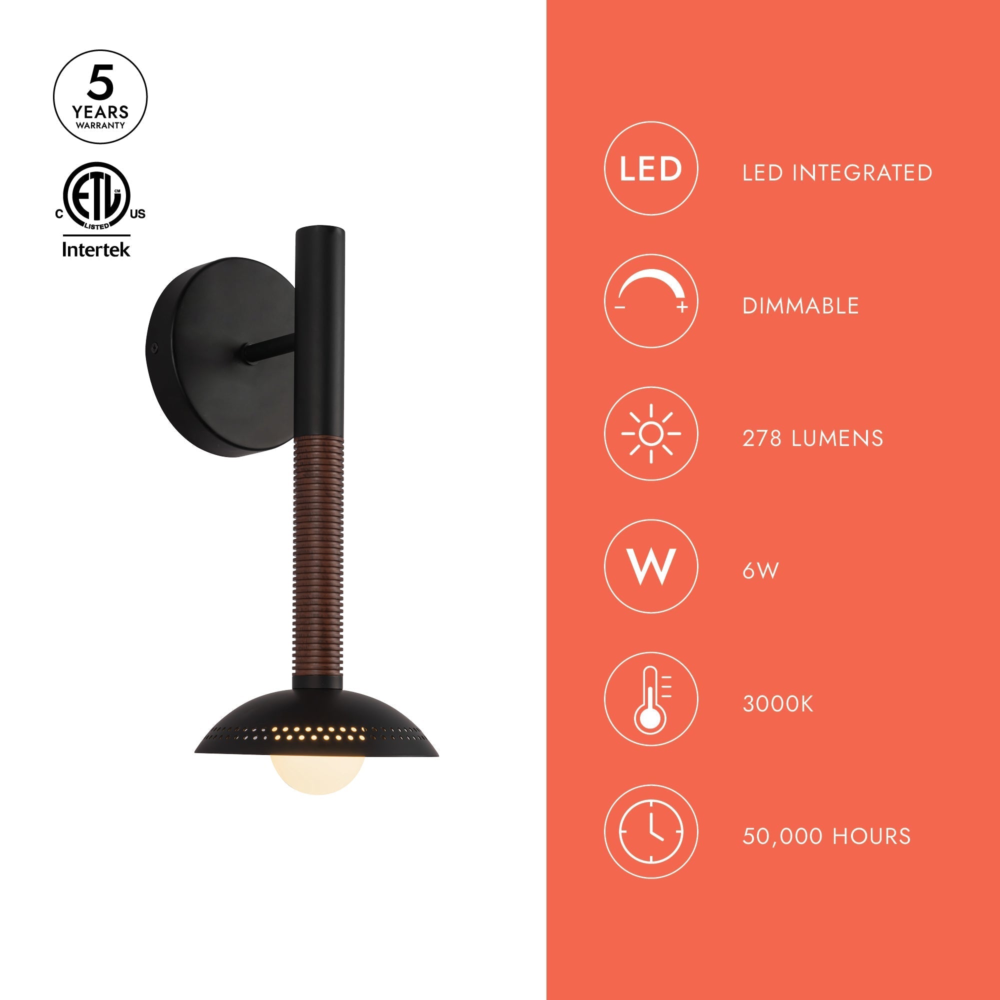 Arden 14-in (With Shade) Wall/Vanity Light