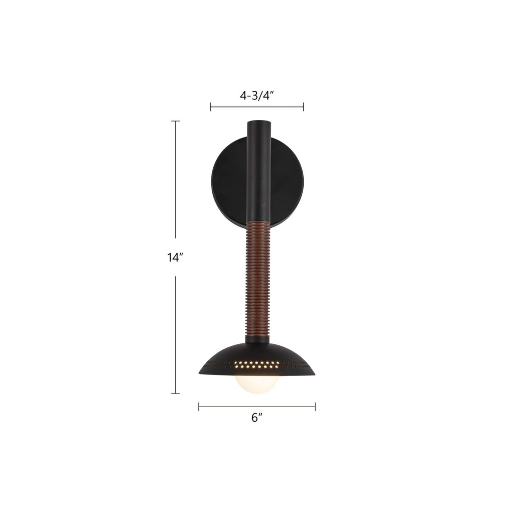 Arden 14-in (With Shade) Wall/Vanity Light
