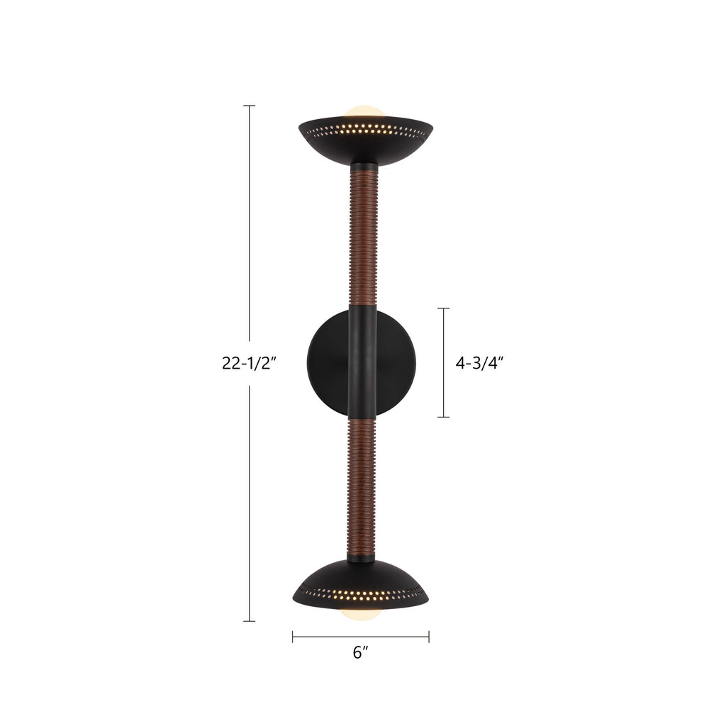 Arden 23-in (With Shade) Wall/Vanity Light