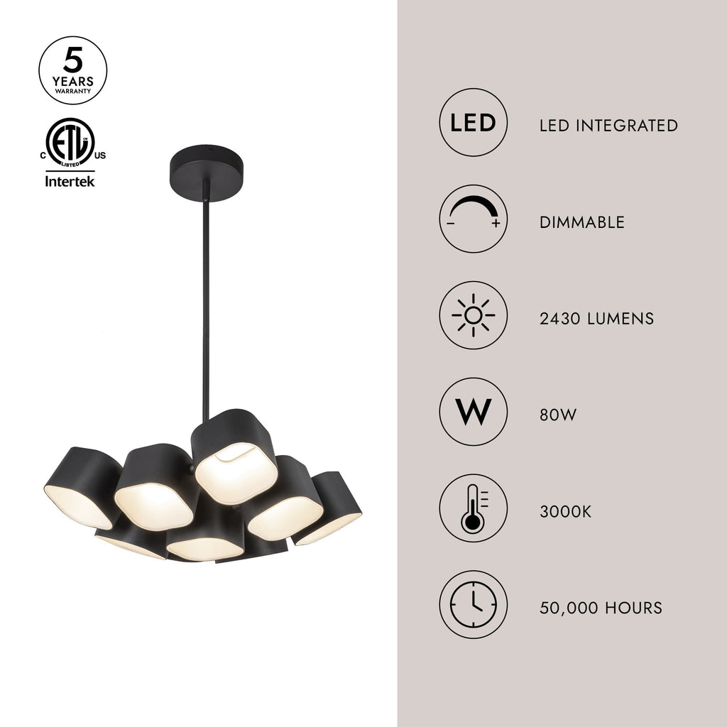 Arena 18-in Chandelier