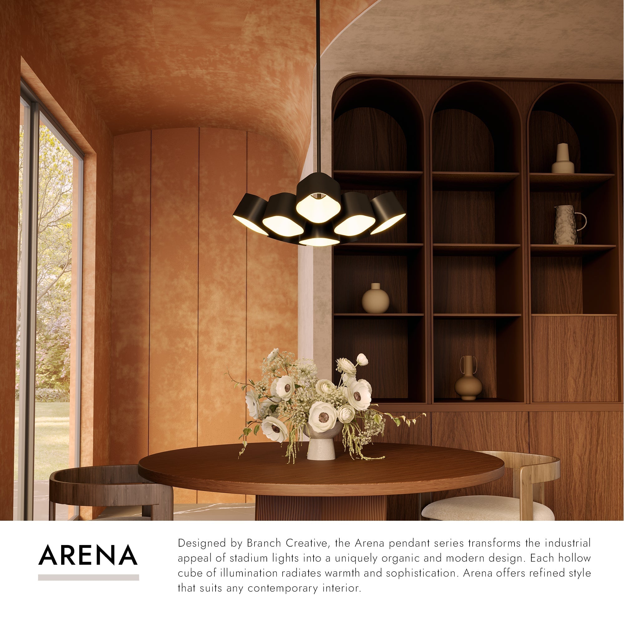 Arena 18-in Chandelier