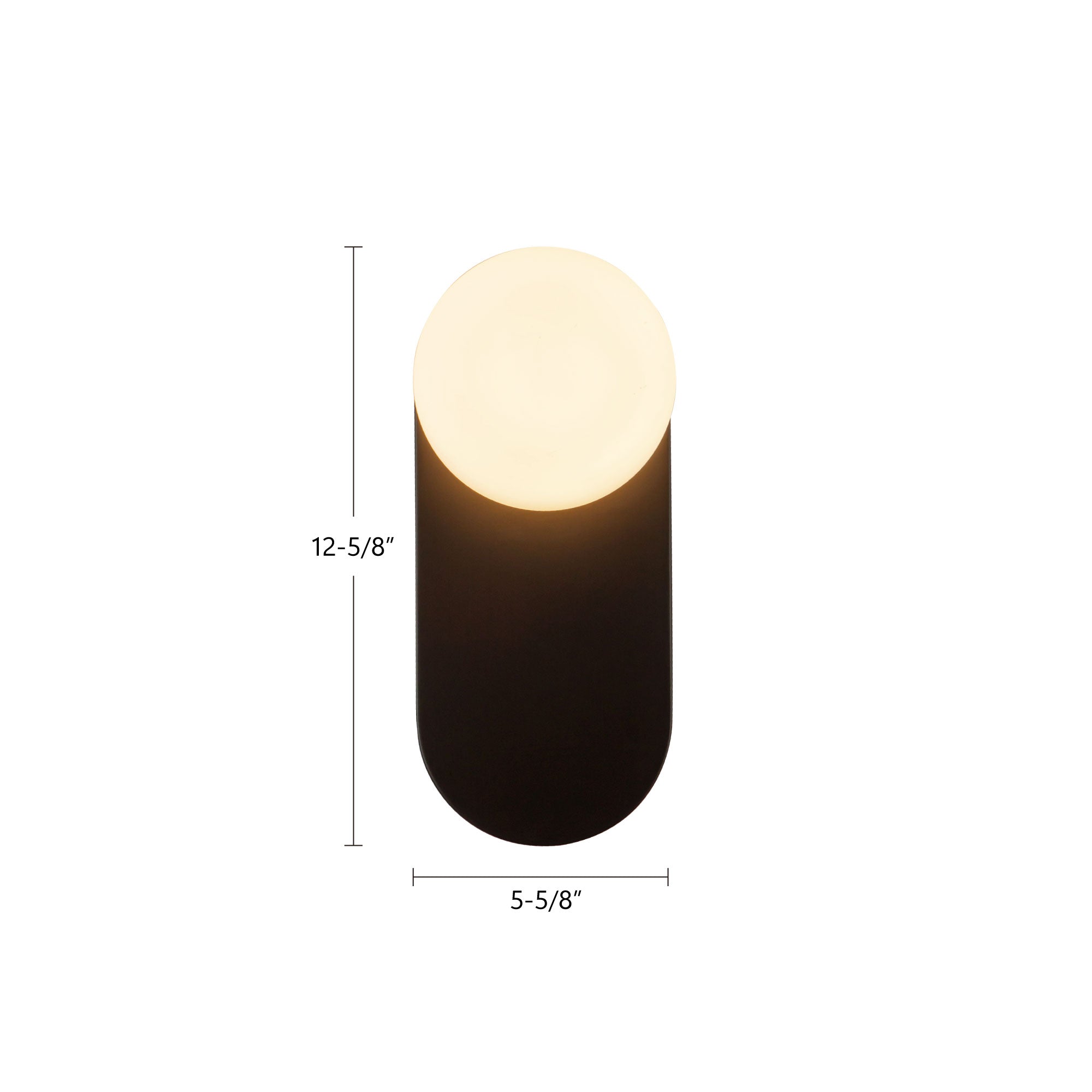 Ariel 12-in Wall/Vanity Light