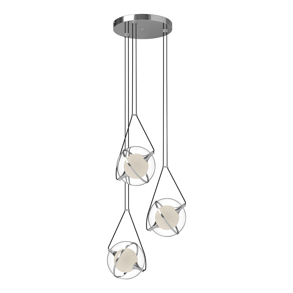 Aries 18-in Chandelier — Chrome