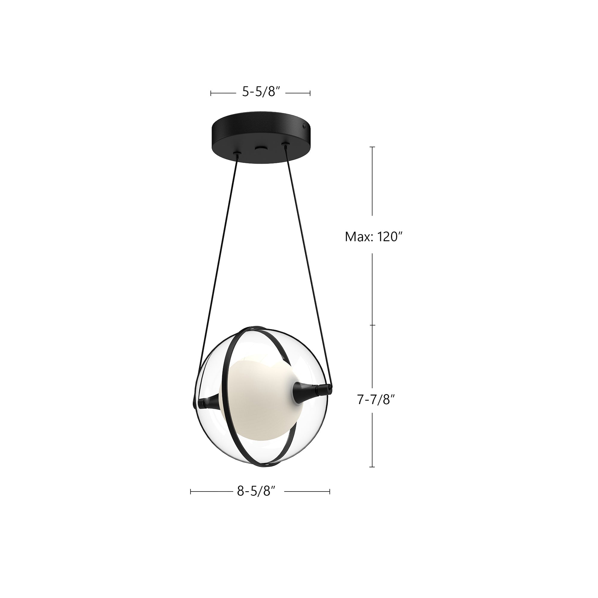 Aries 8-in Pendant