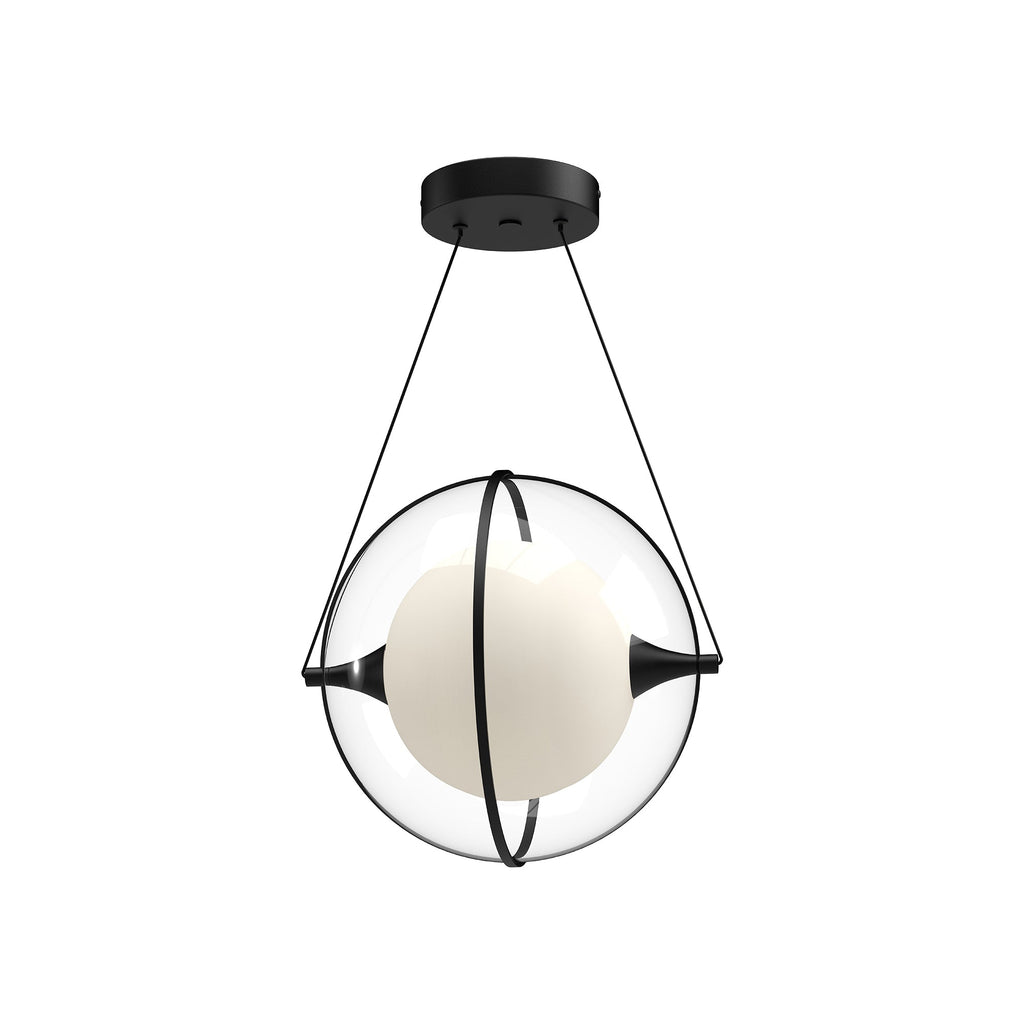Aries 12-in Pendant — Black [Universal Voltage]