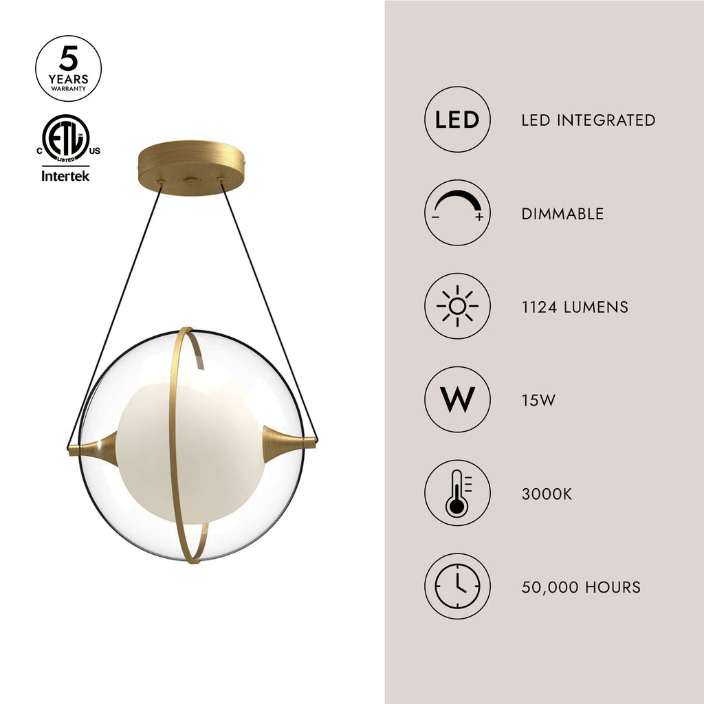 Aries 12-in Pendant