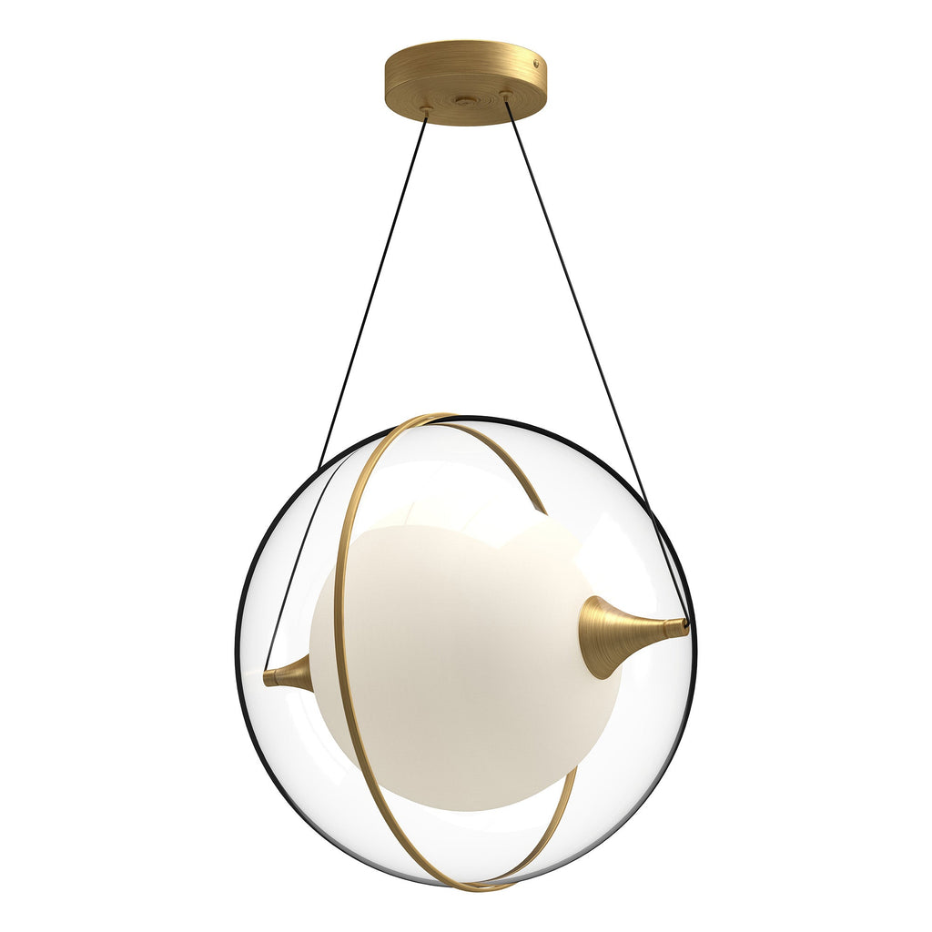 Aries 16-in Pendant — Brushed Gold [Universal Voltage]