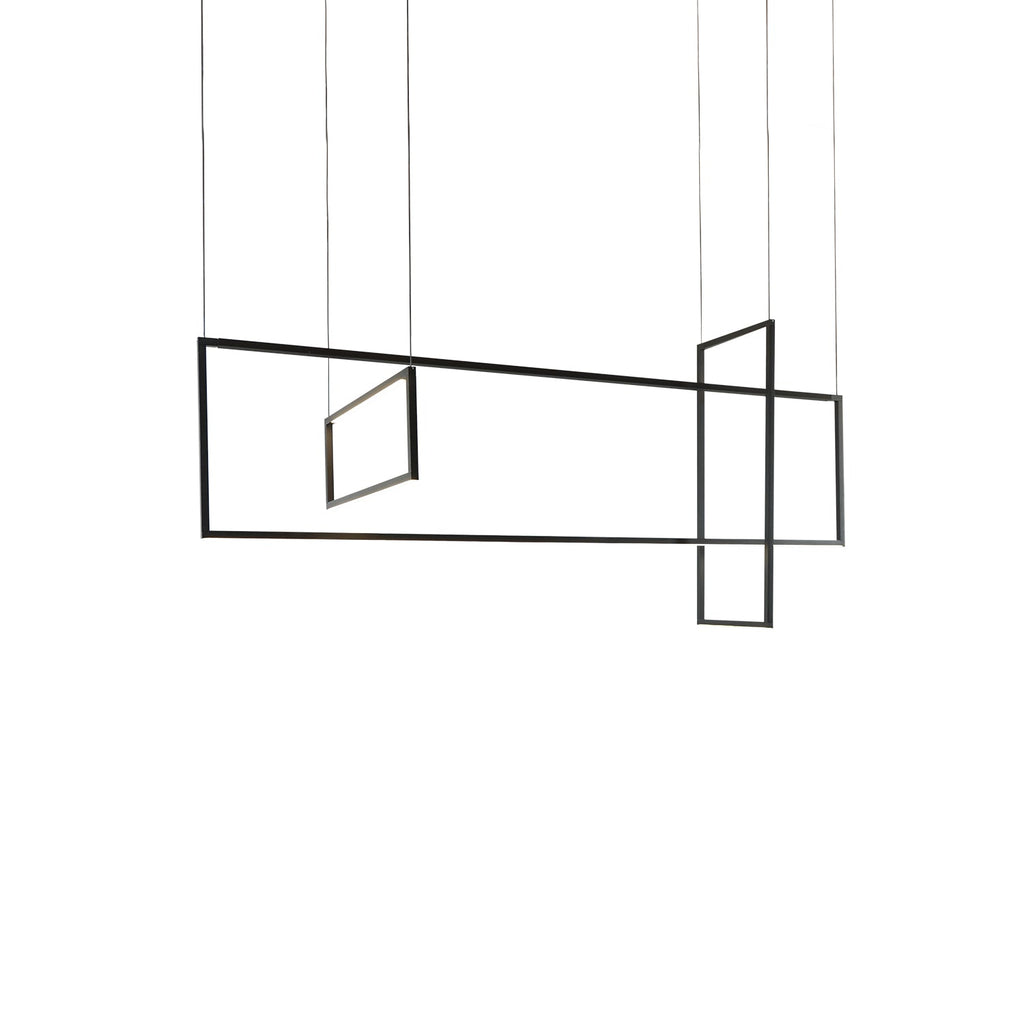 Arkell 56-in Multi Pendant — Black [Universal Voltage and 0-10 Dimming]