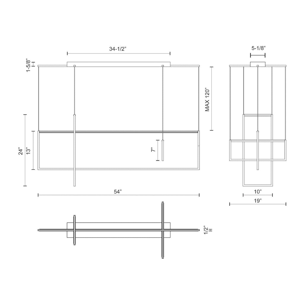 Arkell 56-in Multi Pendant