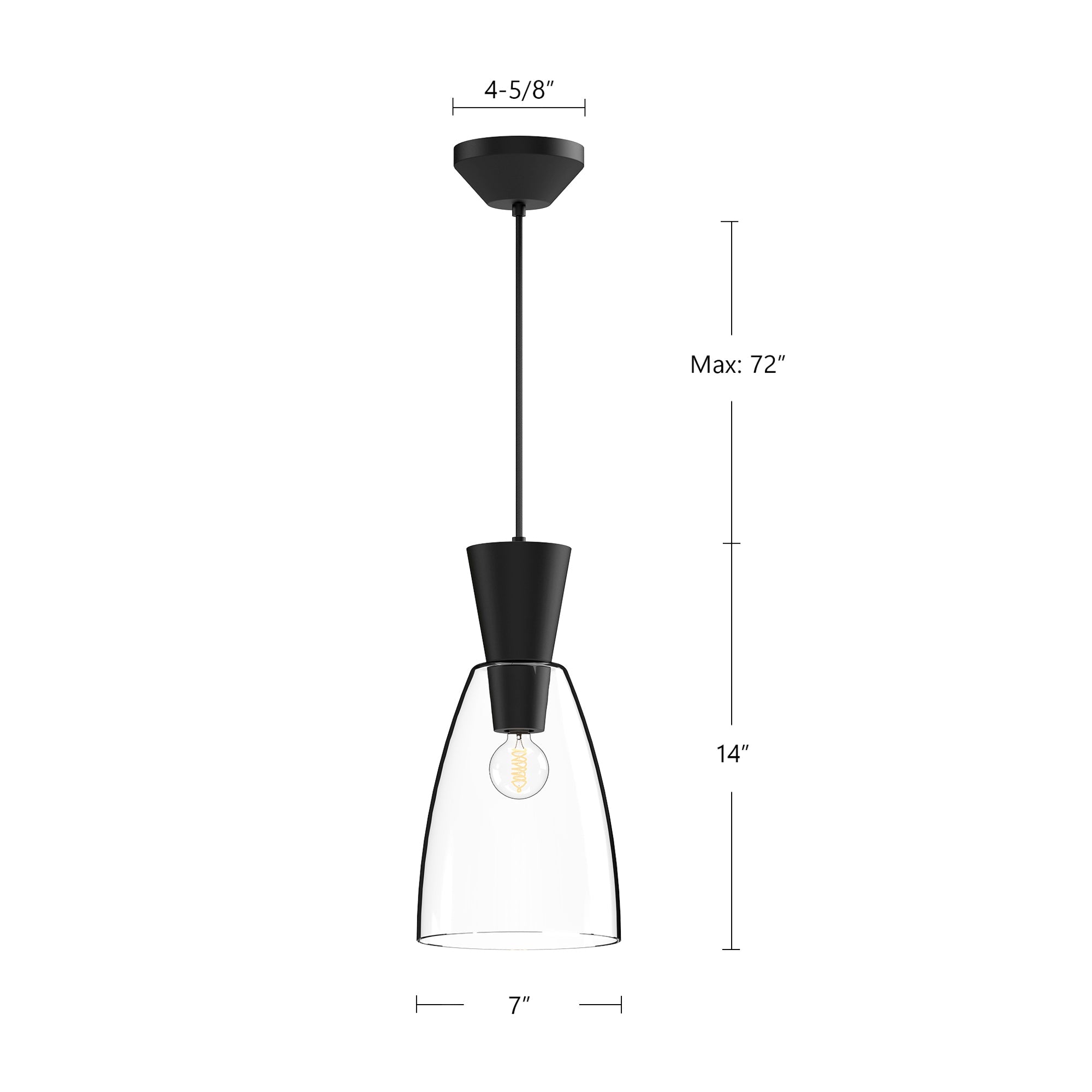 Arlo 7-in Pendant