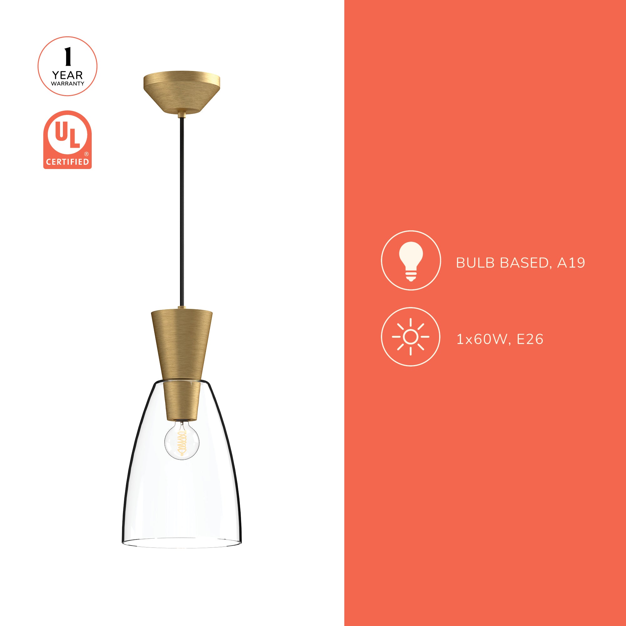 Arlo 7-in Pendant