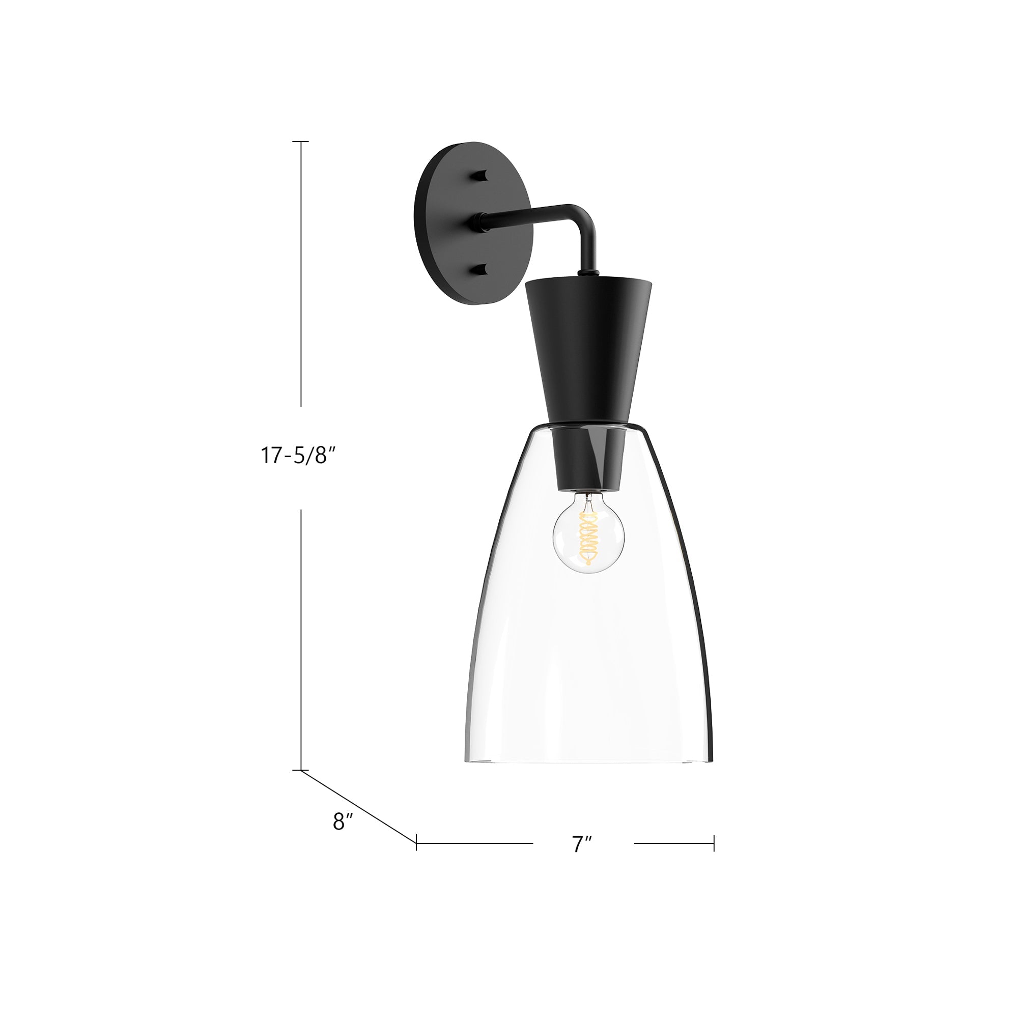 Arlo 7-in Wall/Vanity Light