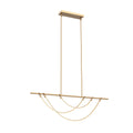 Aryas 48-in Linear Pendant — Vintage Brass [Universal Voltage]