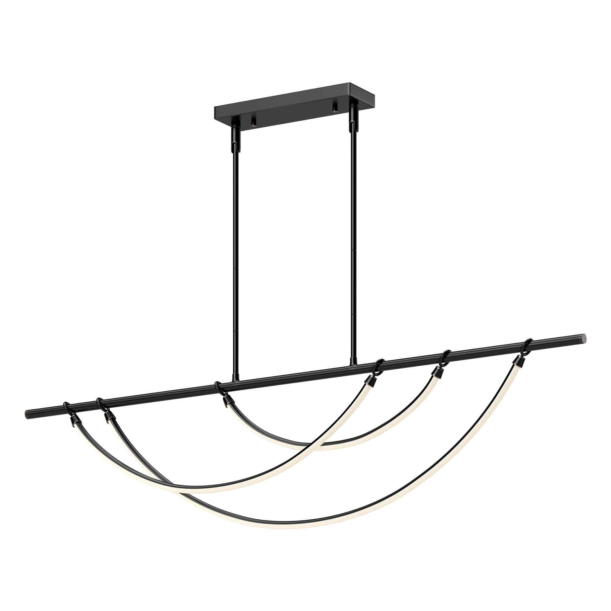 Aryas 60-in Linear Pendant — Urban Bronze [Universal Voltage and 0-10 Dimming]