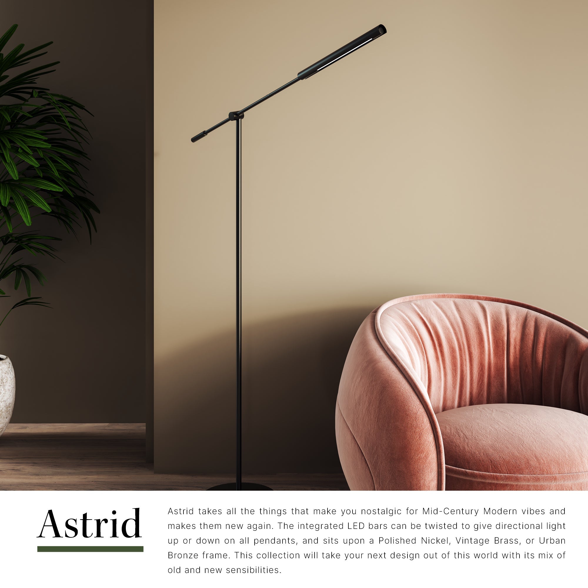Astrid 55-in Floor Lamp