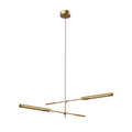 Astrid 2 Head Multi Pendant — Metal Shade/Vintage Brass