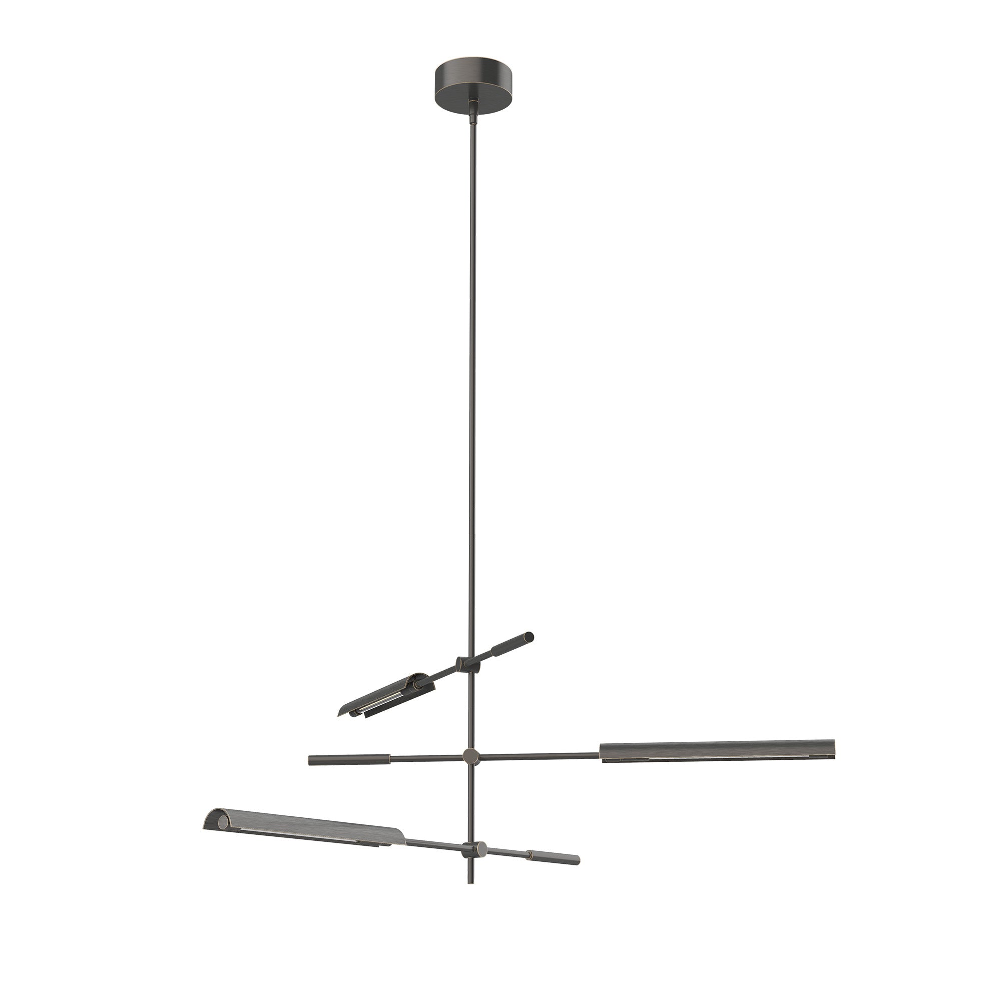 Astrid 3 Head Multi Pendant — Metal Shade/Urban Bronze [Universal Voltage]