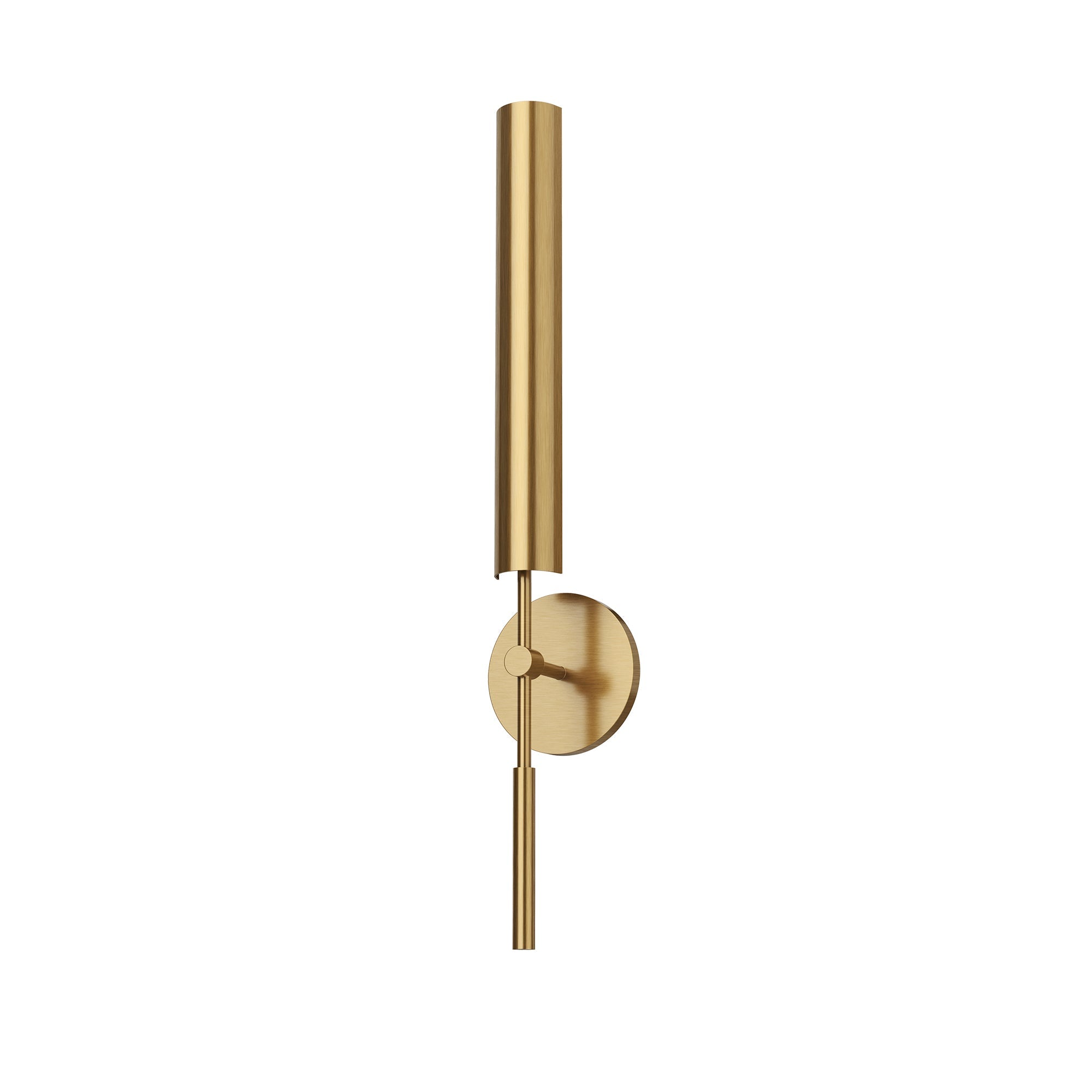 Astrid 25-in Wall/Vanity Light — Metal Shade/Vintage Brass