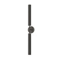 Astrid 35-in Wall/Vanity Light — Metal Shade/Urban Bronze