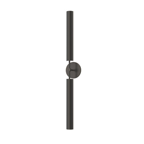 Astrid 35-in Wall/Vanity Light — Metal Shade/Urban Bronze