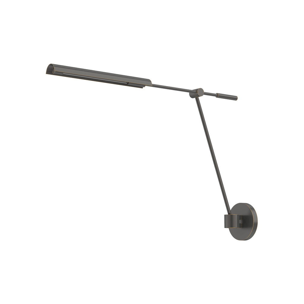 Astrid 33-in Wall/Vanity Light — Metal Shade/Urban Bronze