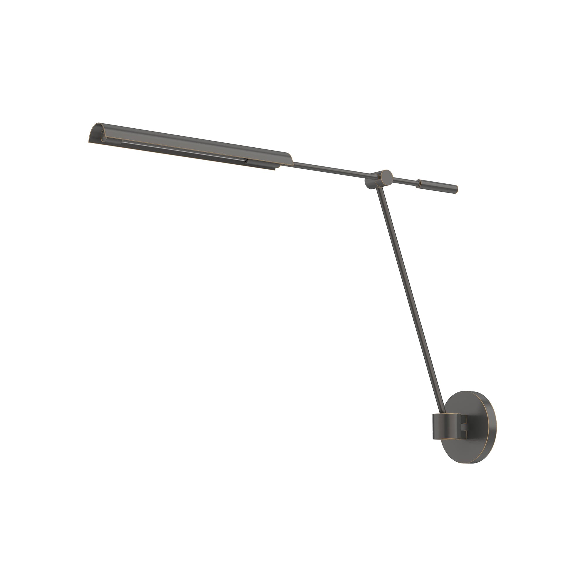 Astrid 33-in Wall/Vanity Light — Metal Shade/Urban Bronze