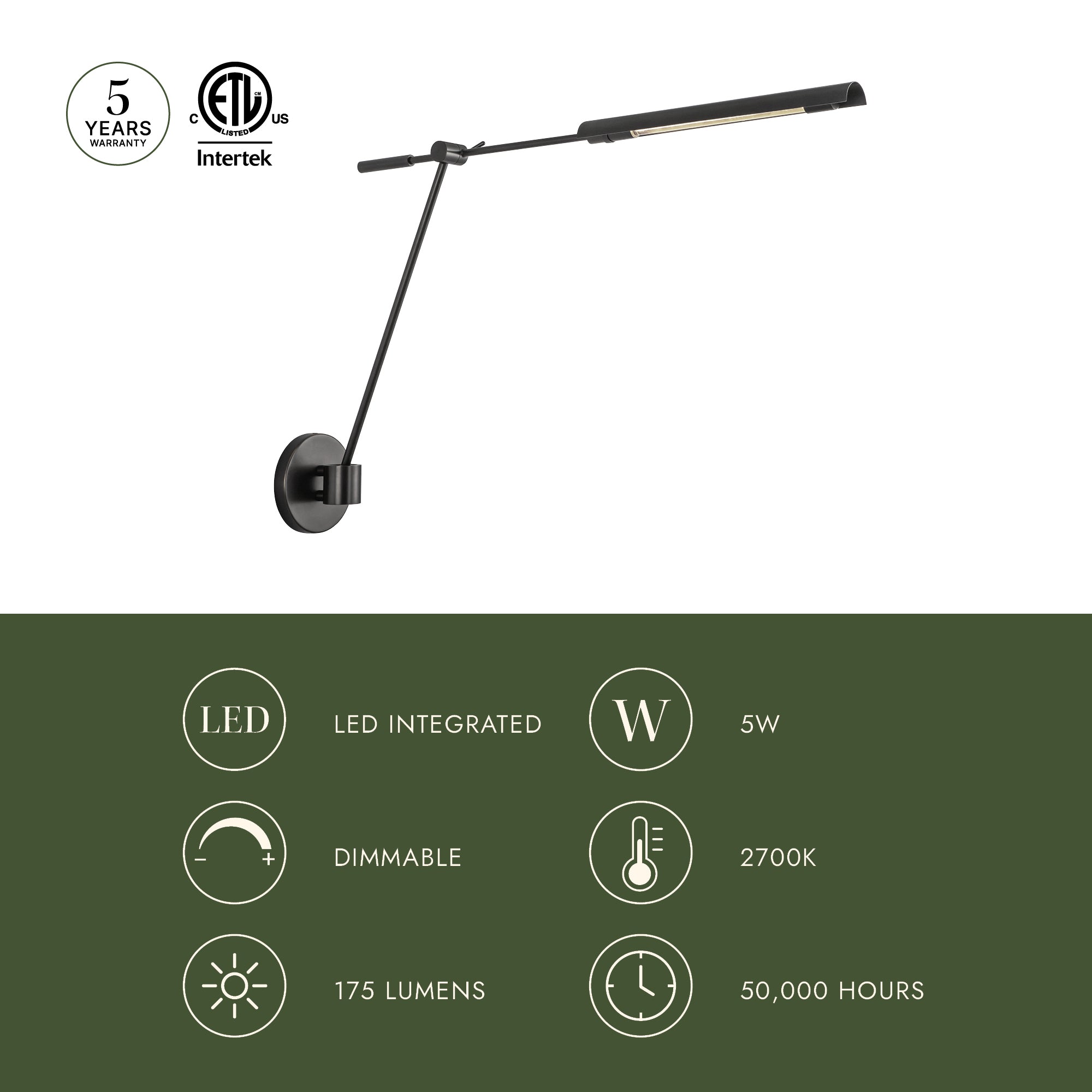 Astrid 33-in Wall/Vanity Light