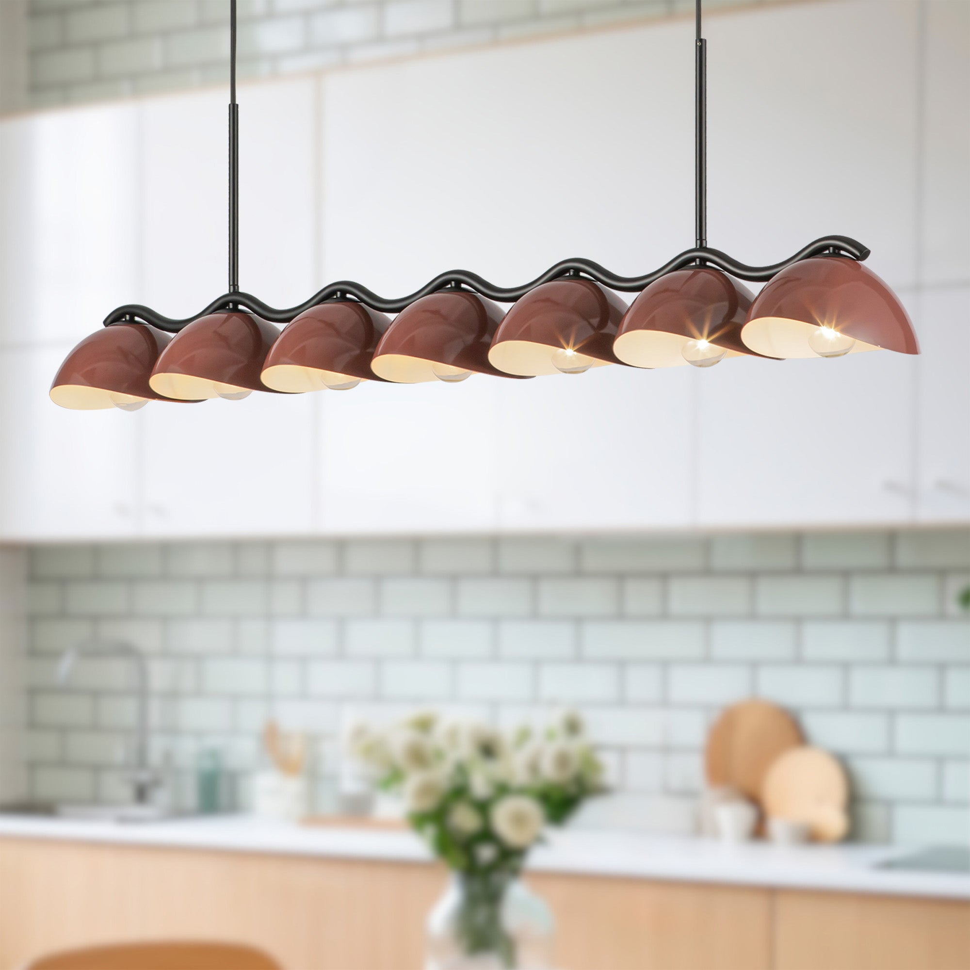 Atlas 42-in Linear Pendant