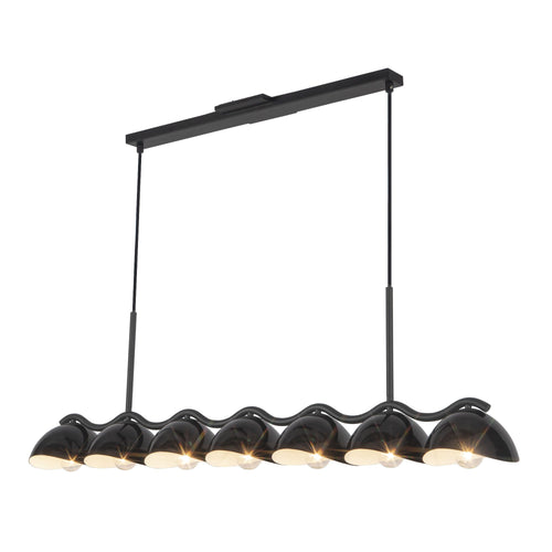Atlas 42-in Linear Pendant — Black