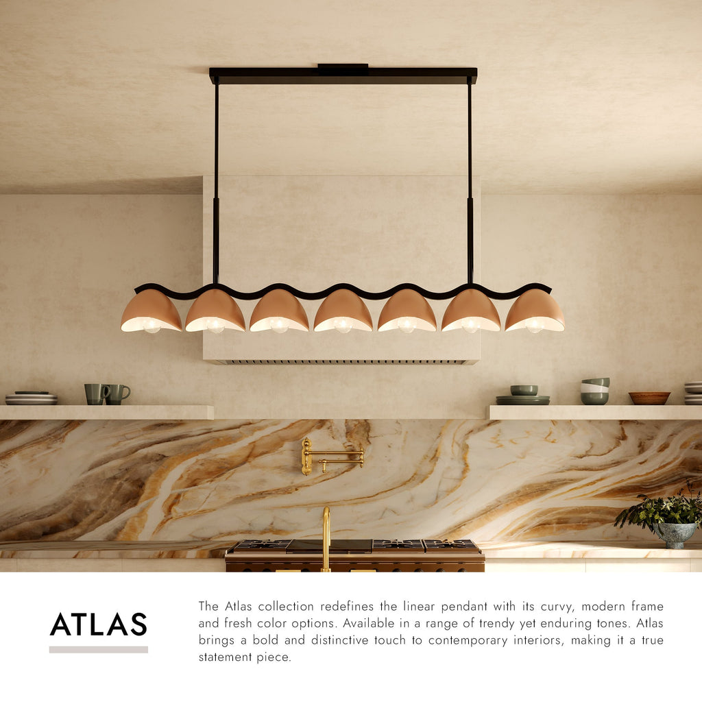 Atlas 42-in Linear Pendant