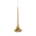 Bach 5-in Pendant — Brushed Gold